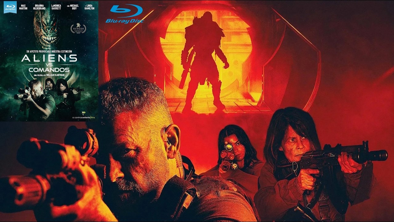 Aliens vs. Comandos [AKA Osiris Blu-ray Max Martini & Linda Hamilton] #BLURAY