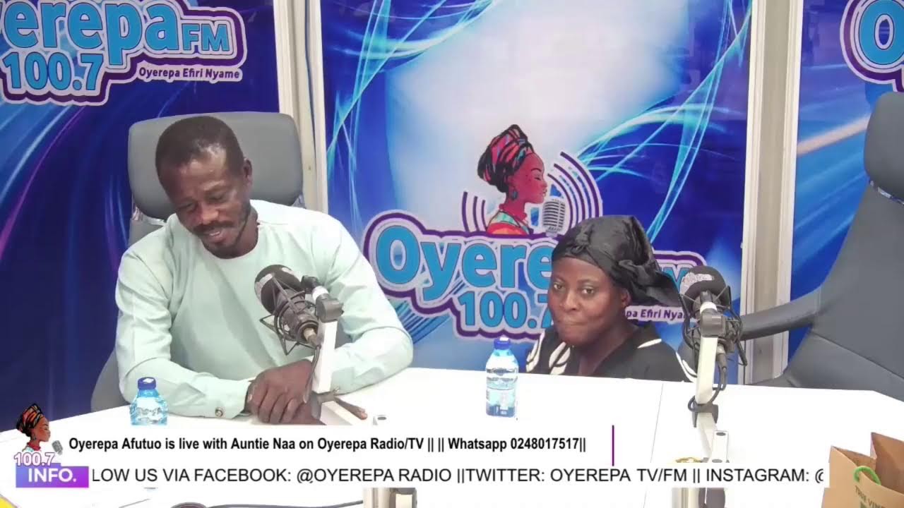 Oyerepa Afutuo is live with Auntie Naa || 19 /3/2026|| Whatsapp 0248017517