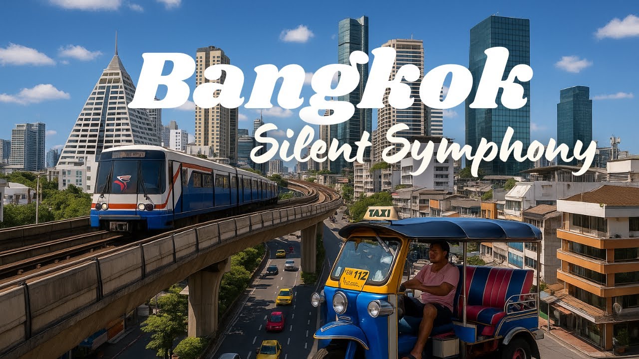 Bangkok's Faces: A Silent Walking Tour (Sathorn, Siam, Wat Paknam, Lumpini, IconSiam) #thailand