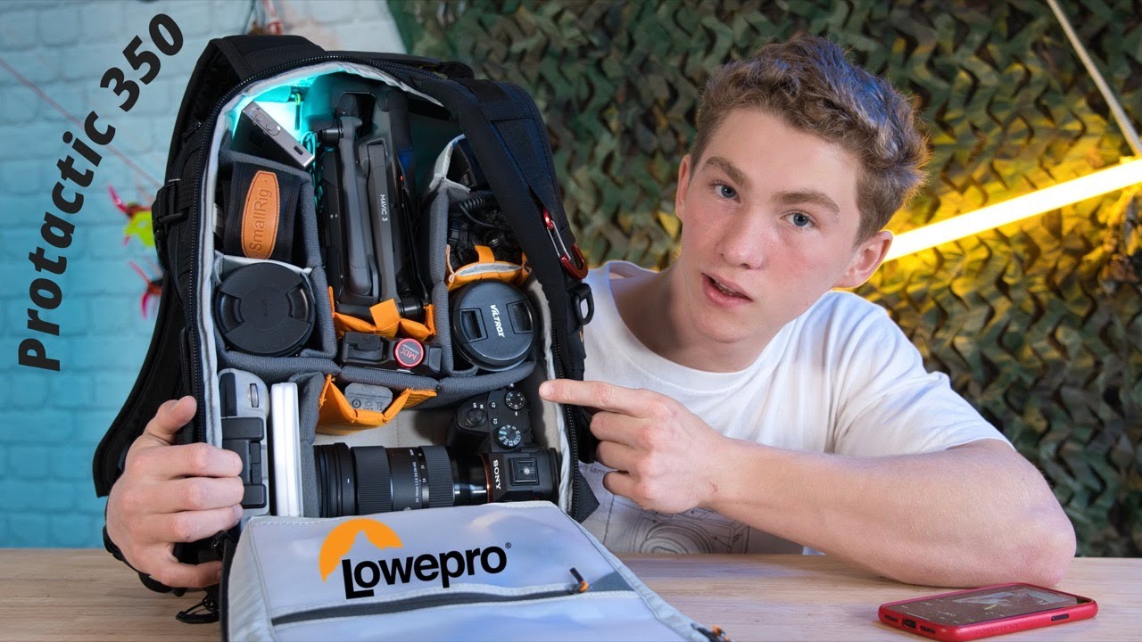 Le sac photo le mieux pens&eacute;? Lowepro Protactic BP 350