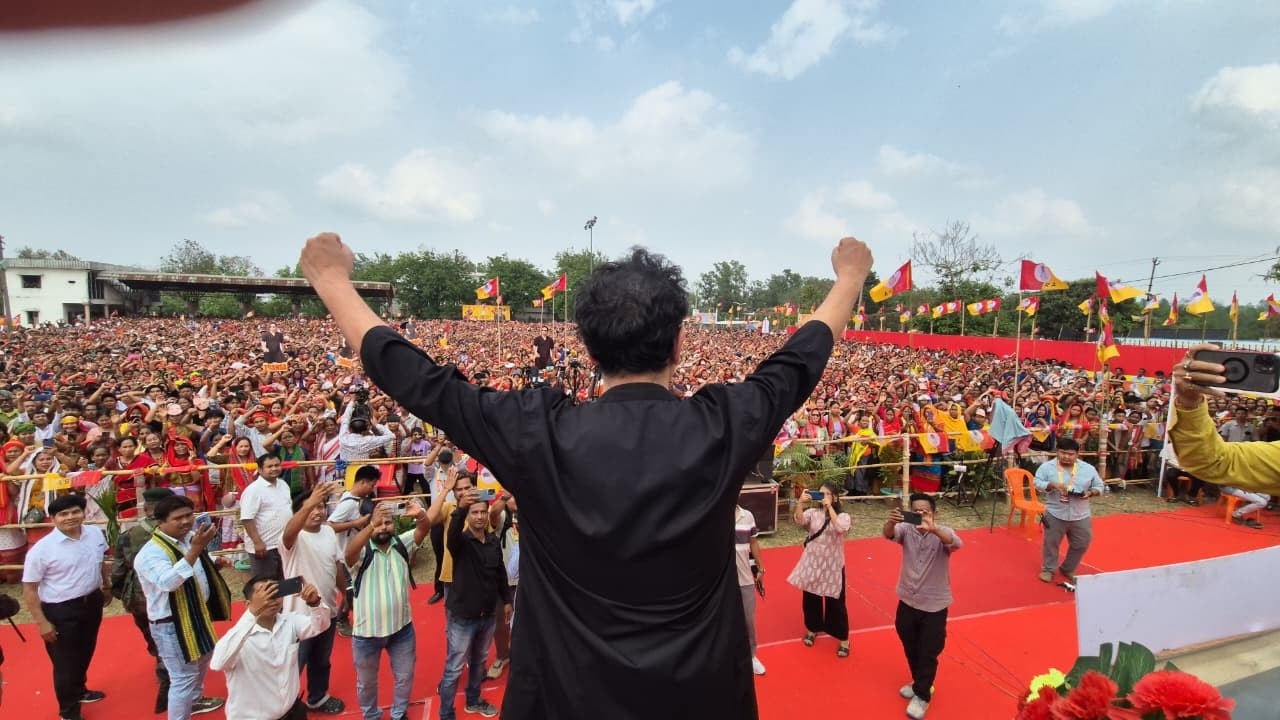 Khumulwng Tipra Motha Party Mass Gethering | Bubagra