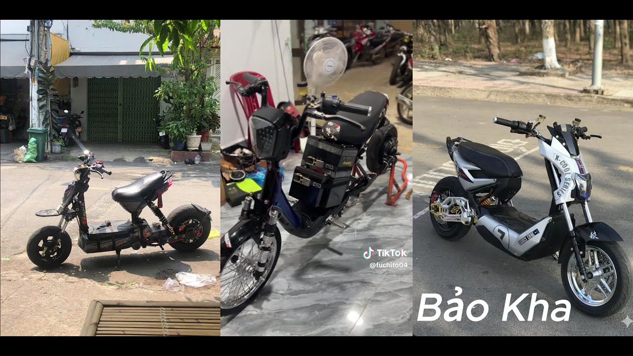 |Tổng Hợp Vieo Xe Điện Độ Tiktok| xe điện độ phần 11|BẢO KHA OFFICIAL