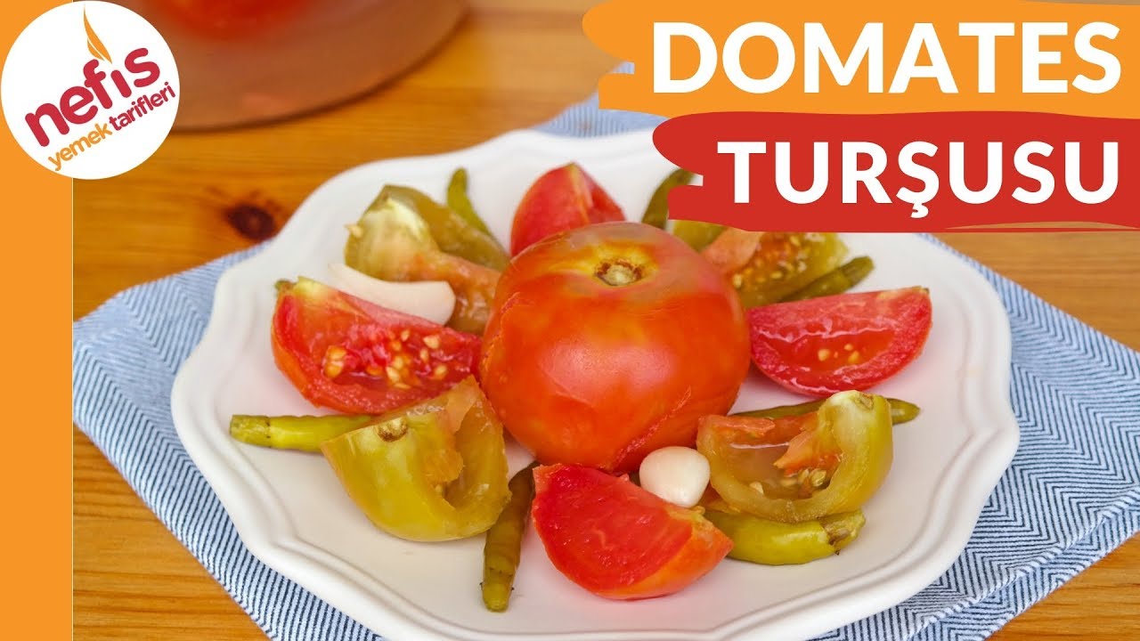 Birebir &Ouml;l&ccedil;&uuml;l&uuml; Domates Turşusu Tarifi - Risksiz Garanti Tarif