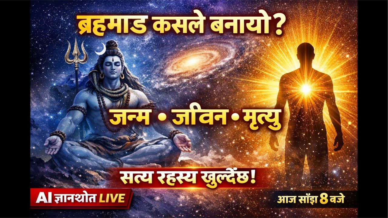जन्म, जीवन र मृत्युको रहस्य ब्रह्माण्ड कसले बनायो? | Spiritual Science Live