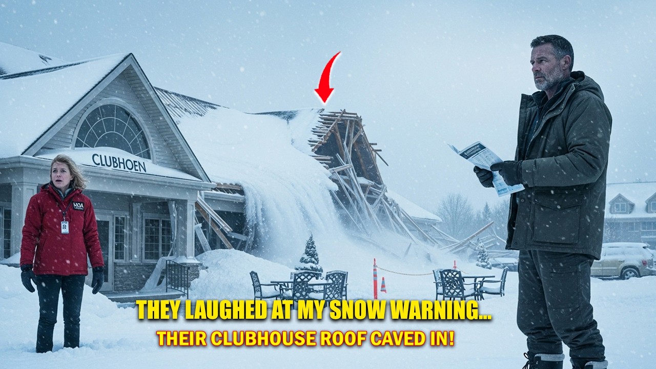 HOA Mocked Laughed at My Snow Warning — Then Their Clubhouse Roof Caved In