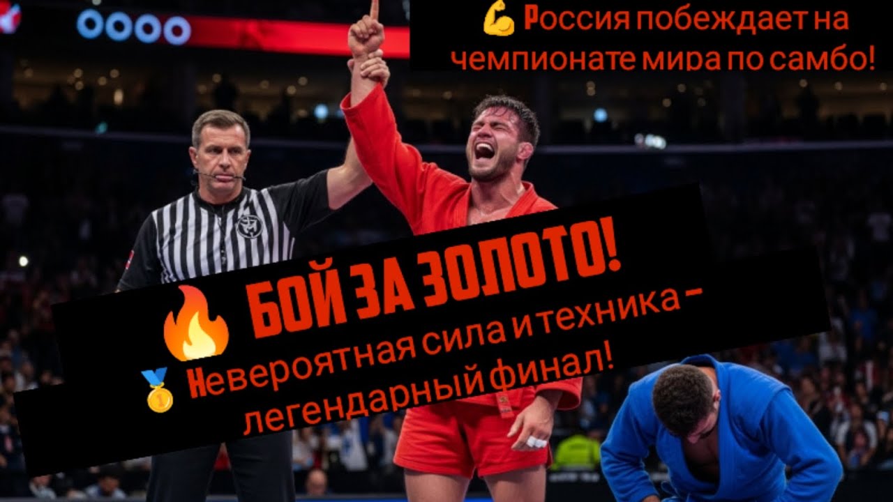 Финал по боевому самбо 2025 — Россия берет золото!
