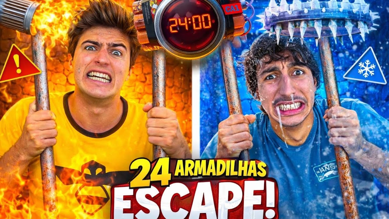 😂🔥 24 ARMADILHAS NO TO ESCAPE