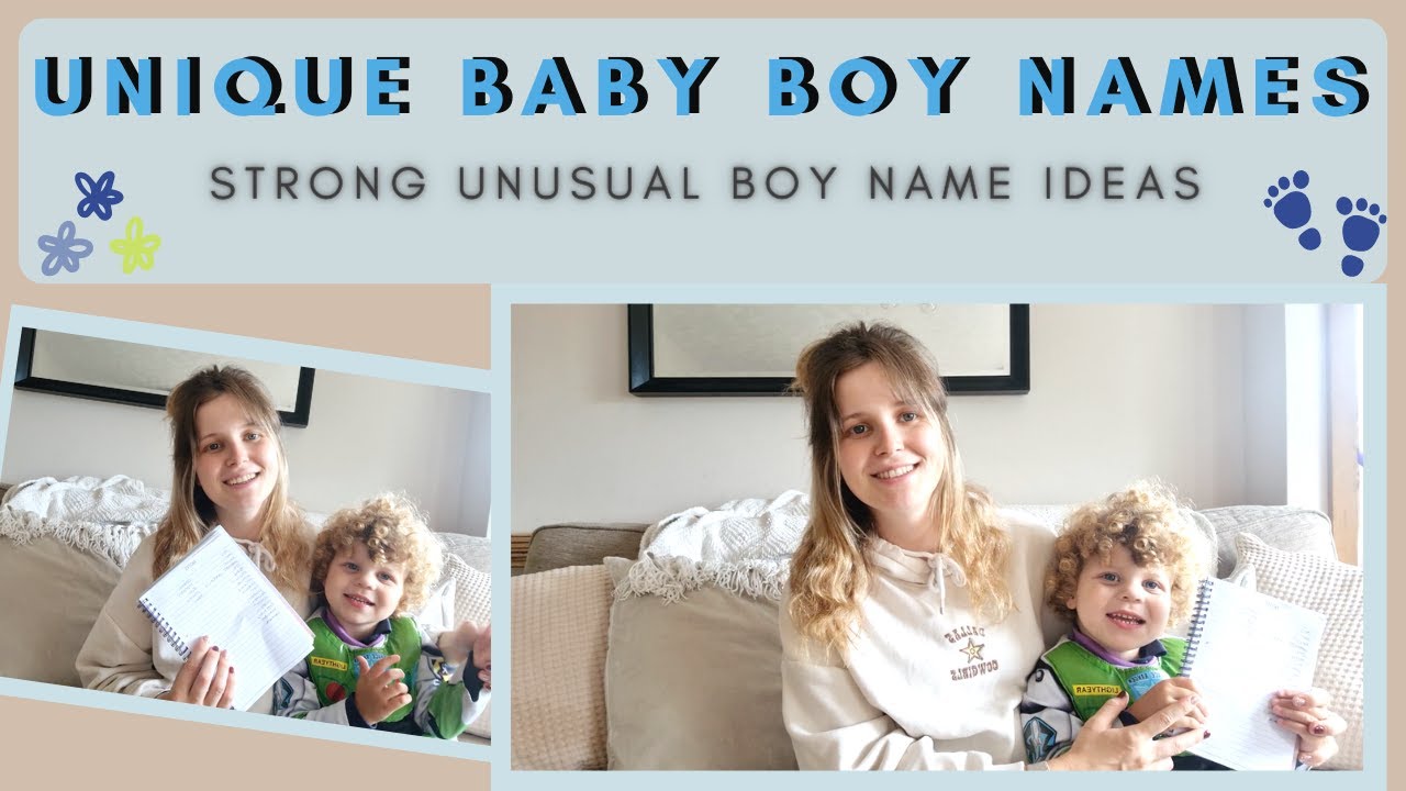 NEW RARE BABY BOY NAMES 2022| strong, unique baby names I love but won't be using 💙👶🏼
