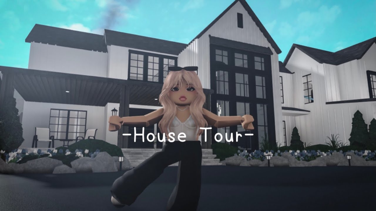 MY BLOXBURG HOUSE TOUR 2023|welcome to bloxburg|🏠🤍