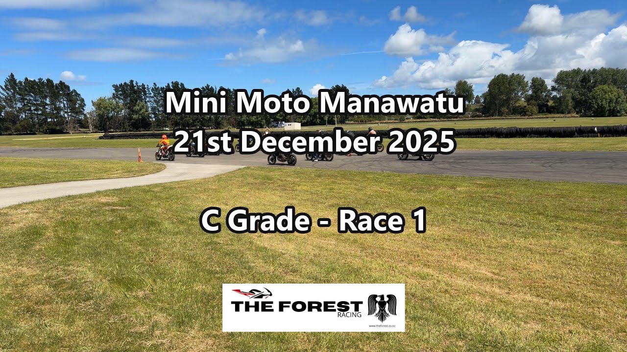 C Grade Race 1 - Mini Moto Manawatu 21st December 2025