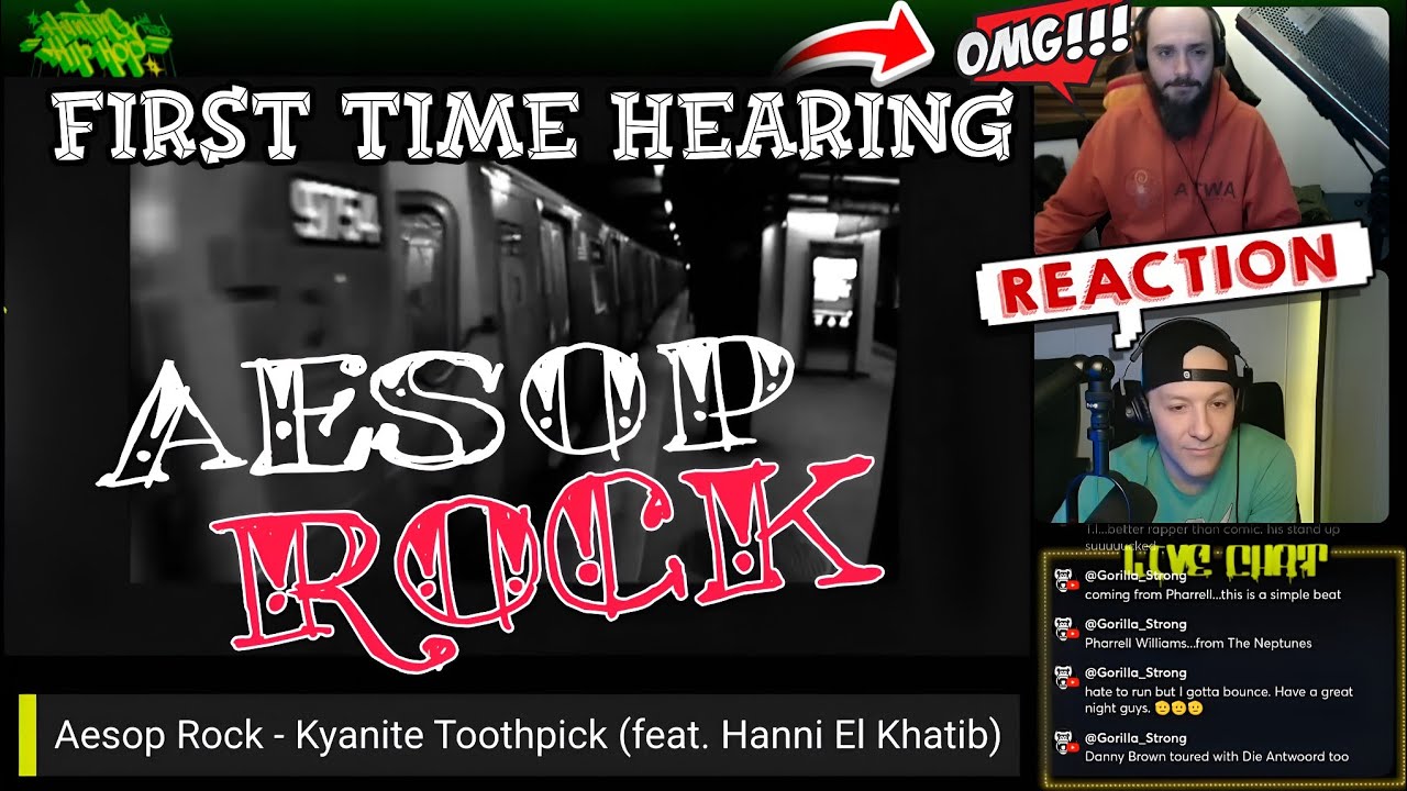 FIRST TIME HEARING Aesop Rock - Kyanite Toothpick (REACTION)