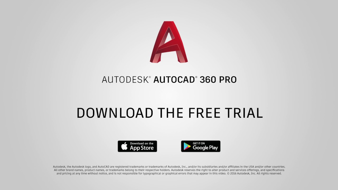 AutoCAD 360 PRO - iPad Ad