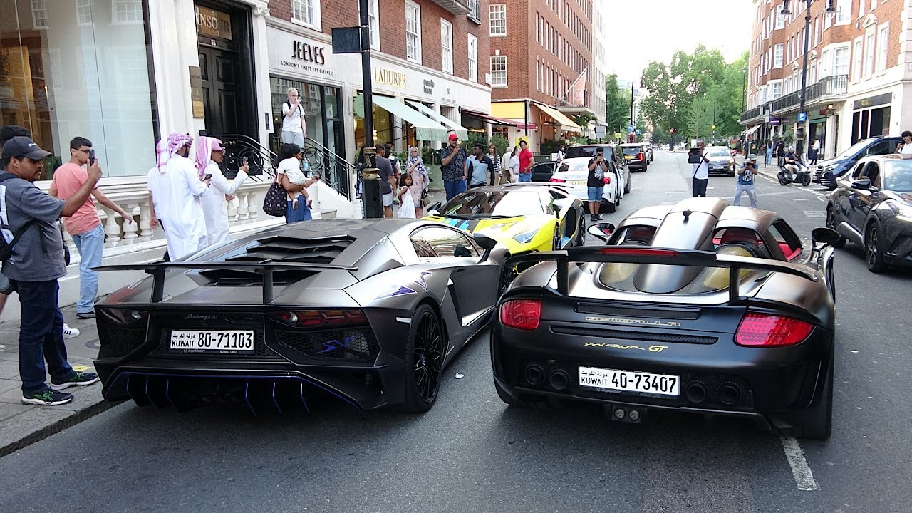 Supercars in London August 2025