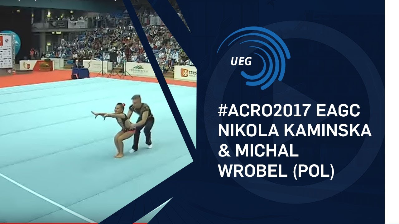 Nikola KAMINSKA & Michal WROBEL (POL) - 2017 12 - 18 mixed pair final