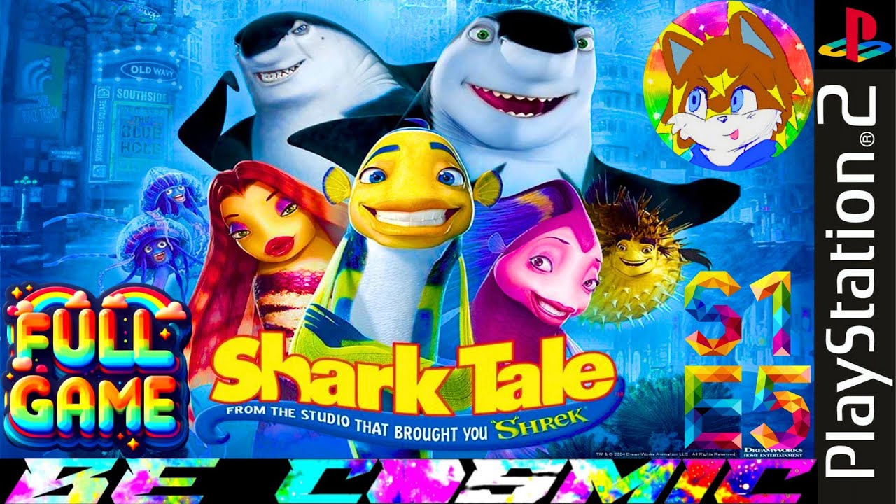 🌈Shark Tale 100% - FULL GAME🌈