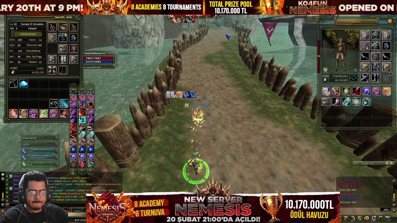 KO4FUN LIVE STREAM | MOB CR /PK - FARM |NAMESIS BETA# #ko4fun #gameplay
