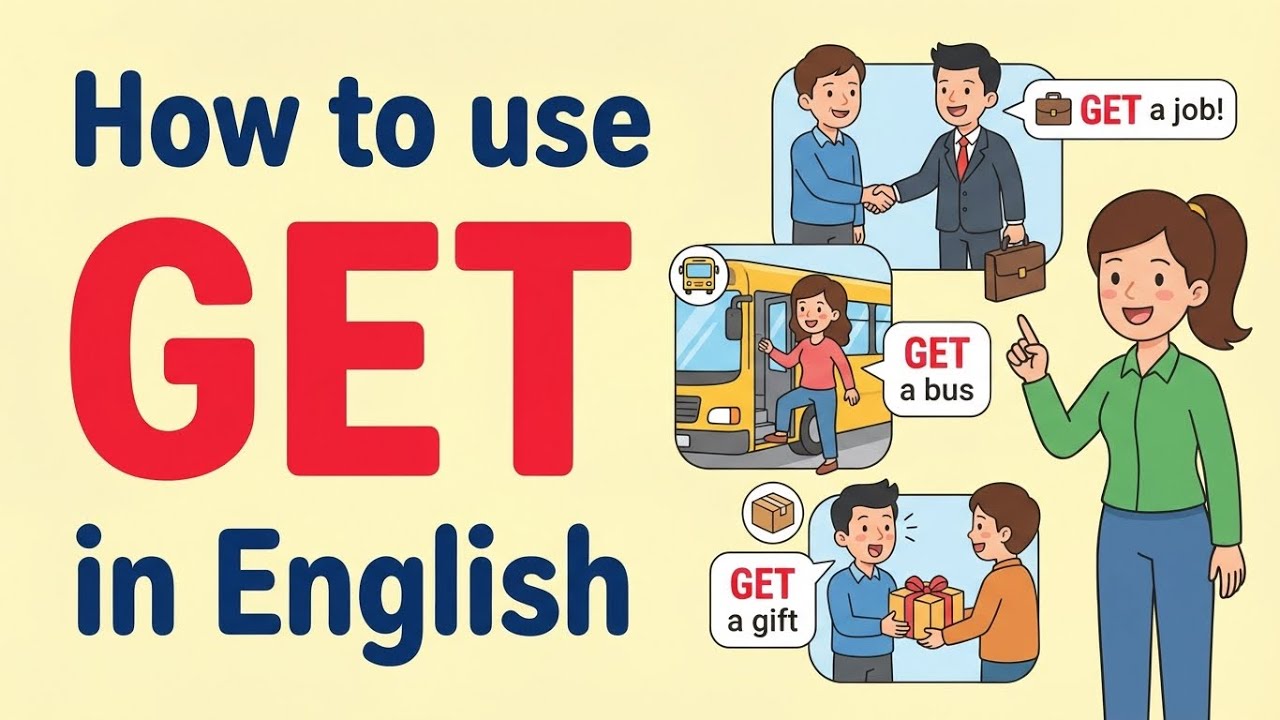 Learn English with Real Conversations Podcast |How to Use Get Phrase in English