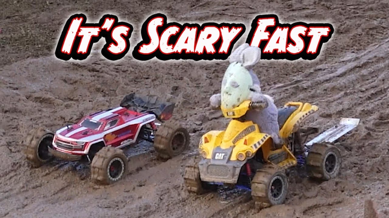 RC Drag racing - Monster Mud Mash - Xmaxx wins Open class