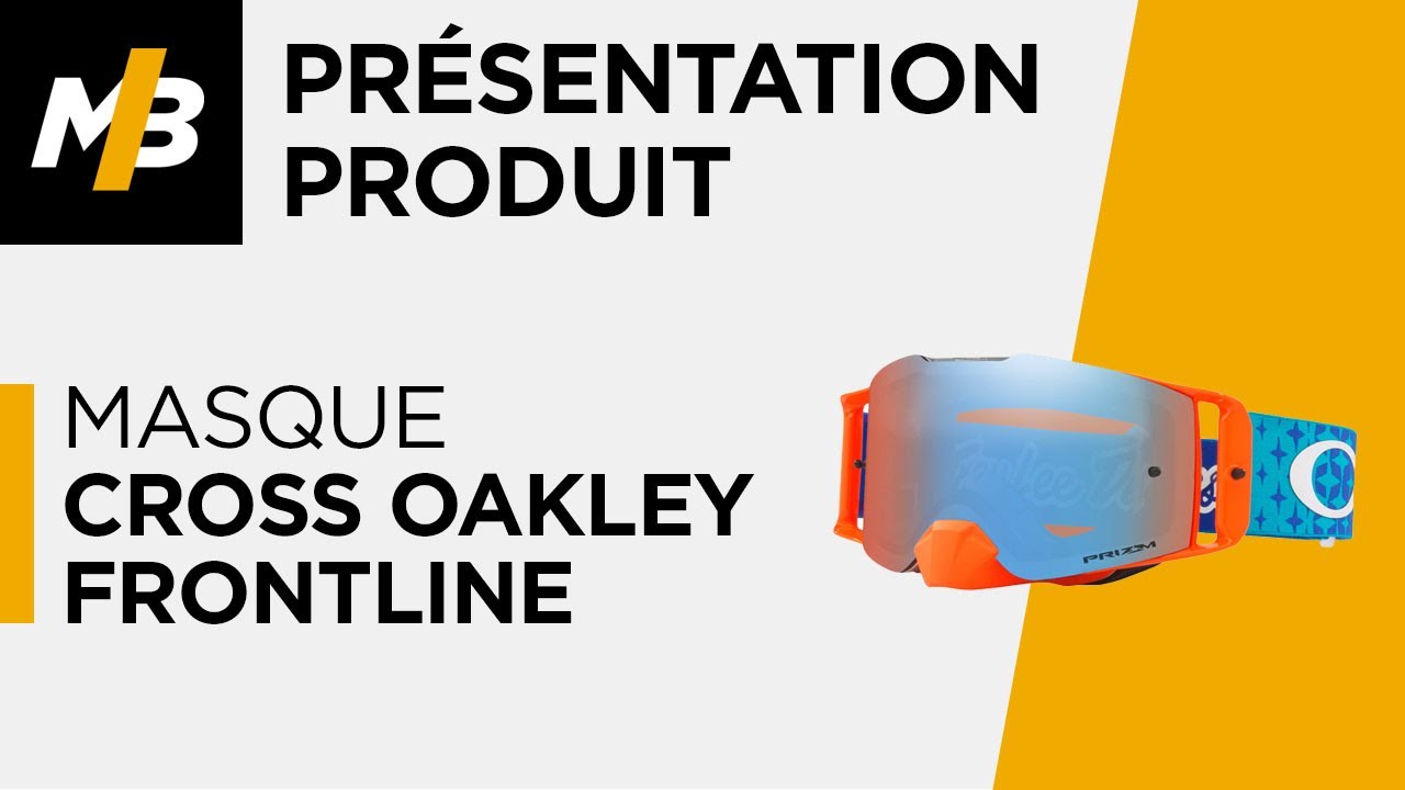 Masque Cross Oakley FrontLine, avis en vidéo par Motoblouz