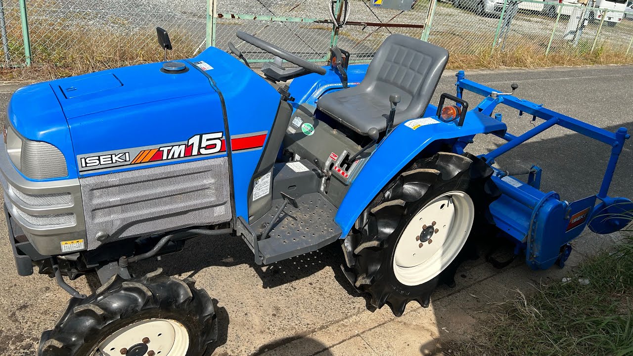 イセキ iseki トラクター　TM15  205時間　4WD  全動作確認済み　働画有る