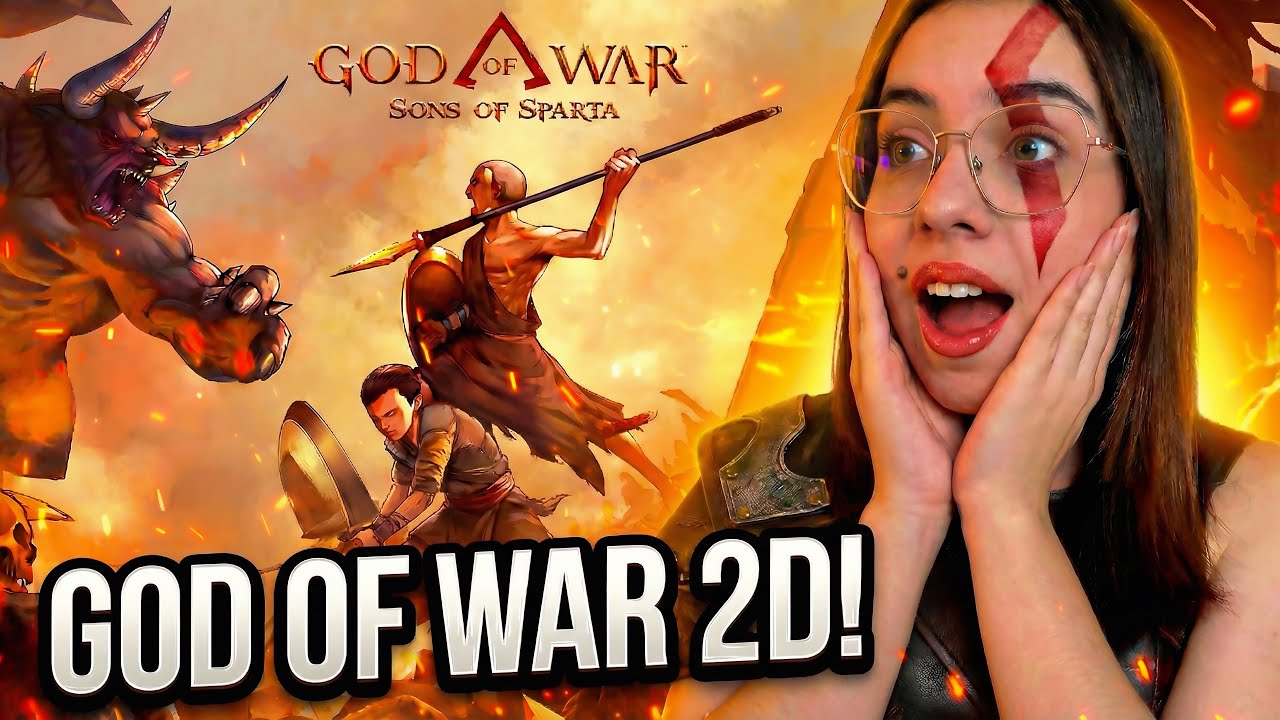 God of War SONS OF SPARTA - O início de gameplay!