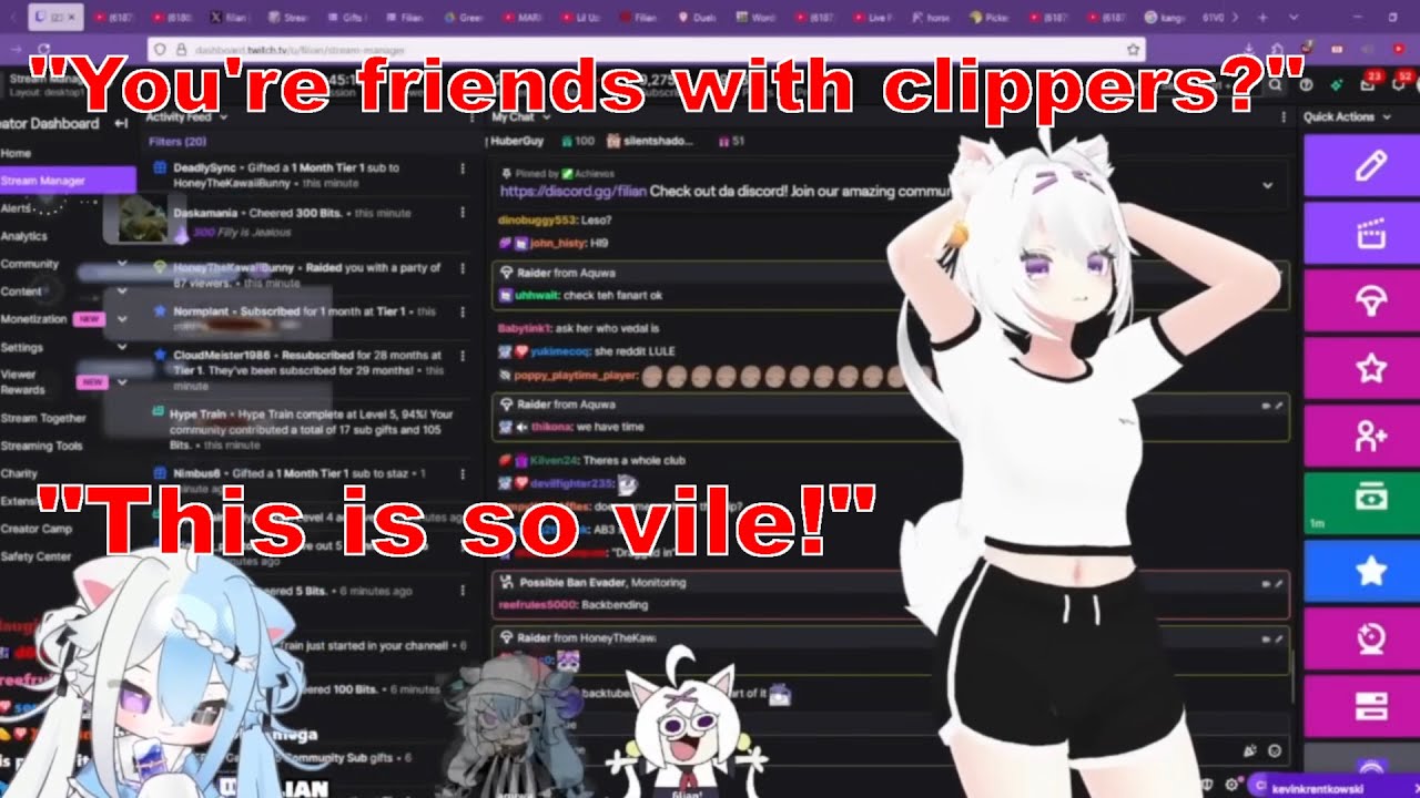 Aquwa Reacts To Her Backtuber Conversation With Filian