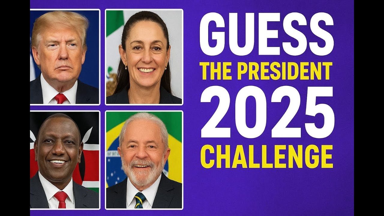 🌍 Guess the President 2025 Challenge | World Leaders Quiz for Youth