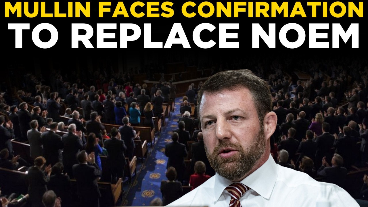 LIVE: Markwayne Mullin Faces Senate Hearing To Replace Kristi Noem As DHS Chief