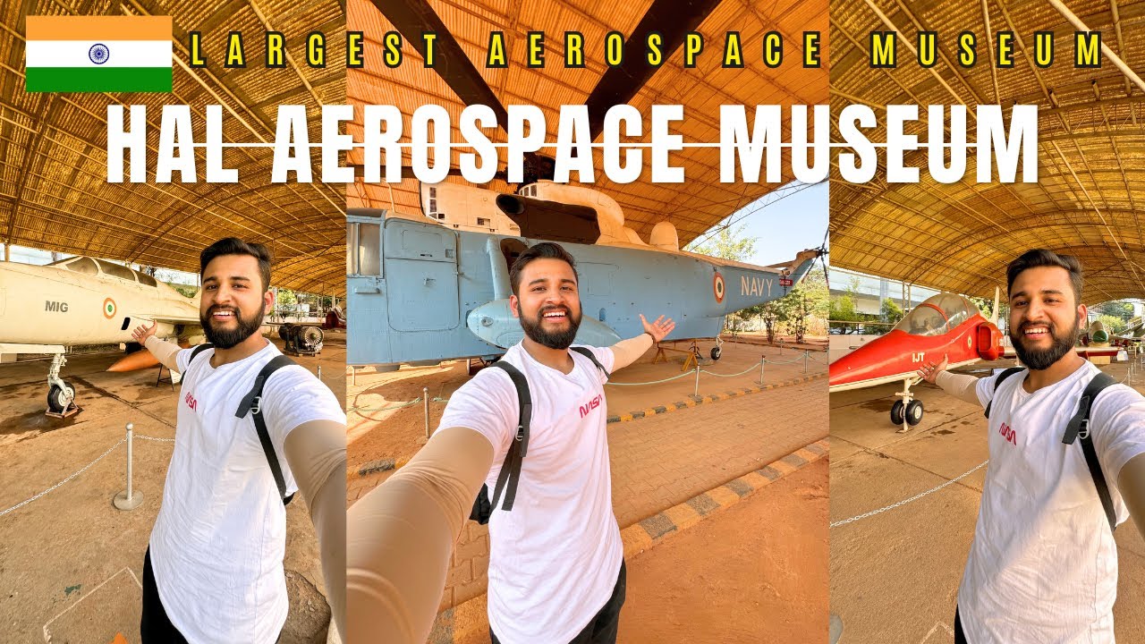 😍INDIA'S LARGEST AEROSPACE MUSEUM BANGALORE | HAL AEROSPACE MUSEUM FULL VLOG✅ | BTECHWALA VLOG