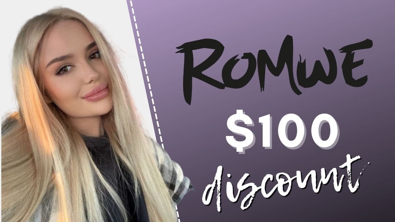 How I got ROMWE Promo code 2022 | ROMWE COUPON CODES $100 OFF