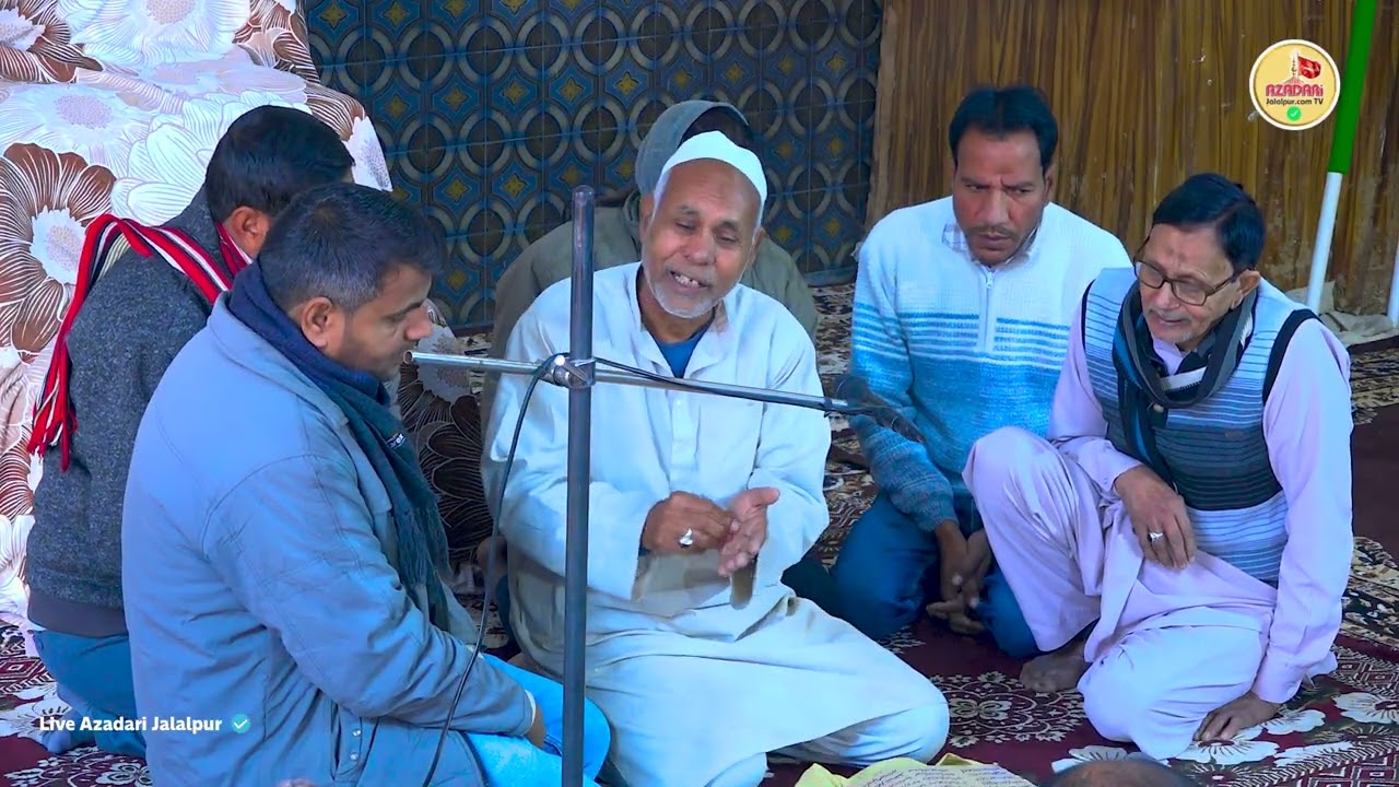 Soz Khwan Master Mohammad Yunus Mustafabad | Aseer e Baghdad Ka Matam 25 Rajab Mustafabad Jalalpur