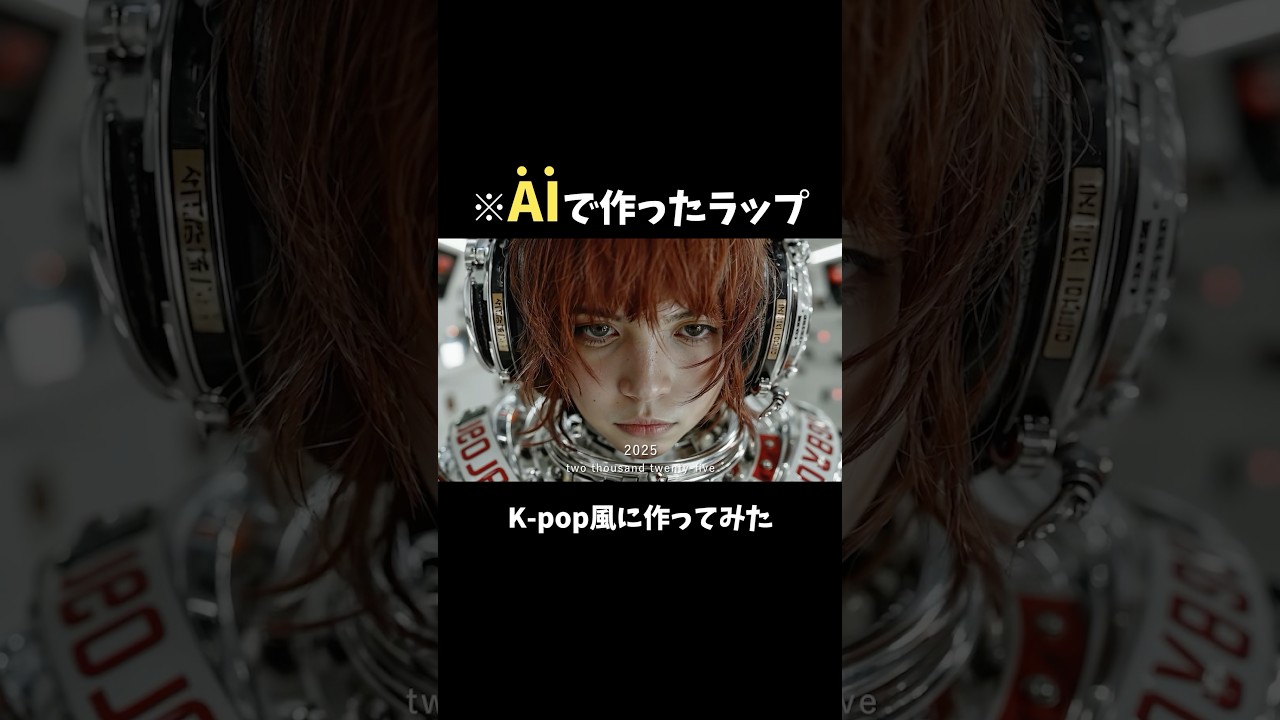 Suno.aiでK-POP風の曲(ラップ)を作ってみた。