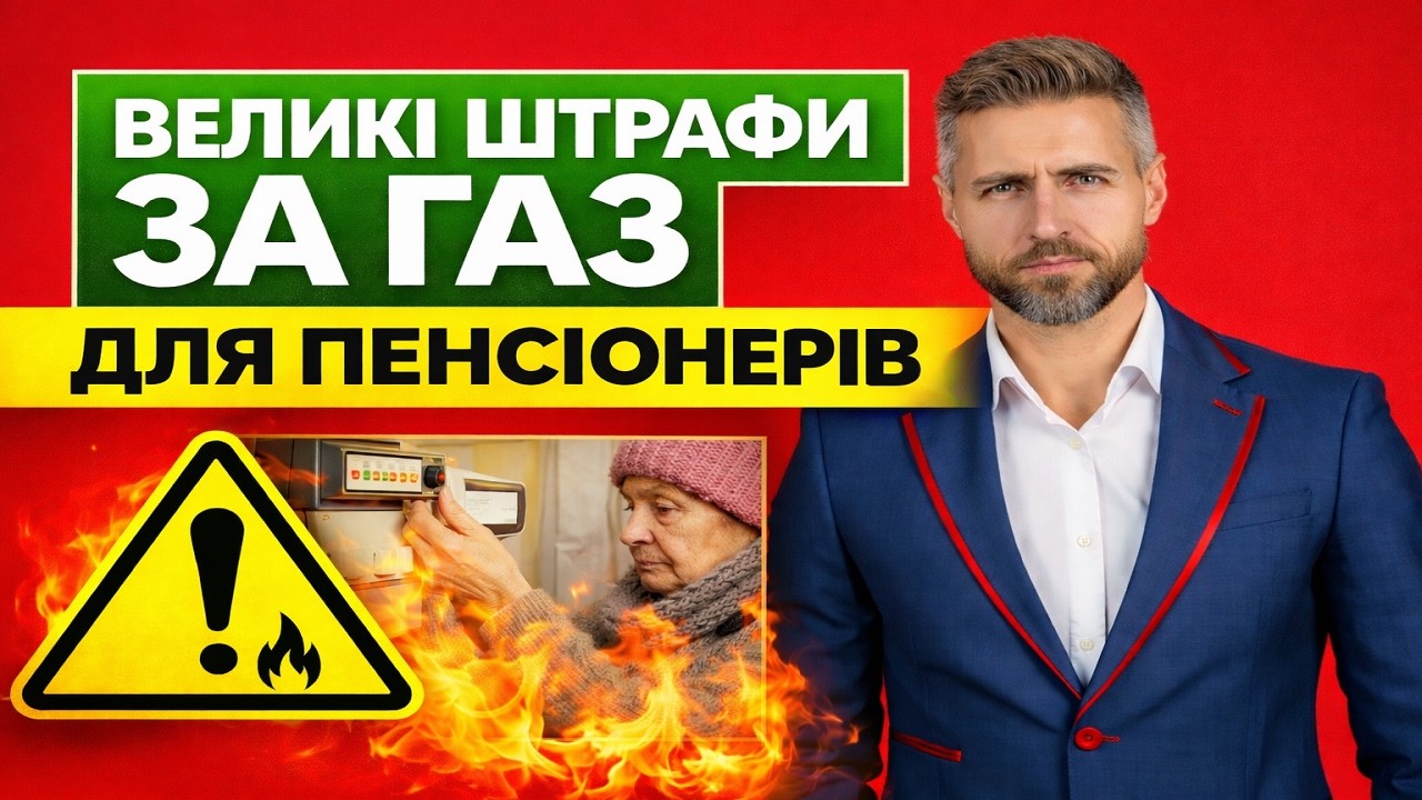 СТРАШНЫЕ ШТРАФЫ ЗА ГАЗ 2026 ⚠️ ЧТО МОГУТ ДОБАВИТЬ ПЕНСИОНЕРАМ?