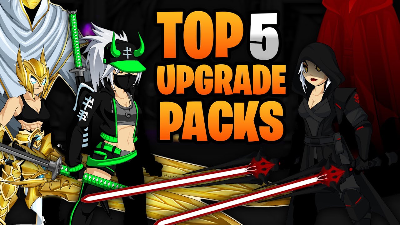 5 лучших наборов улучшений/бонусов для AQW! AQWorlds