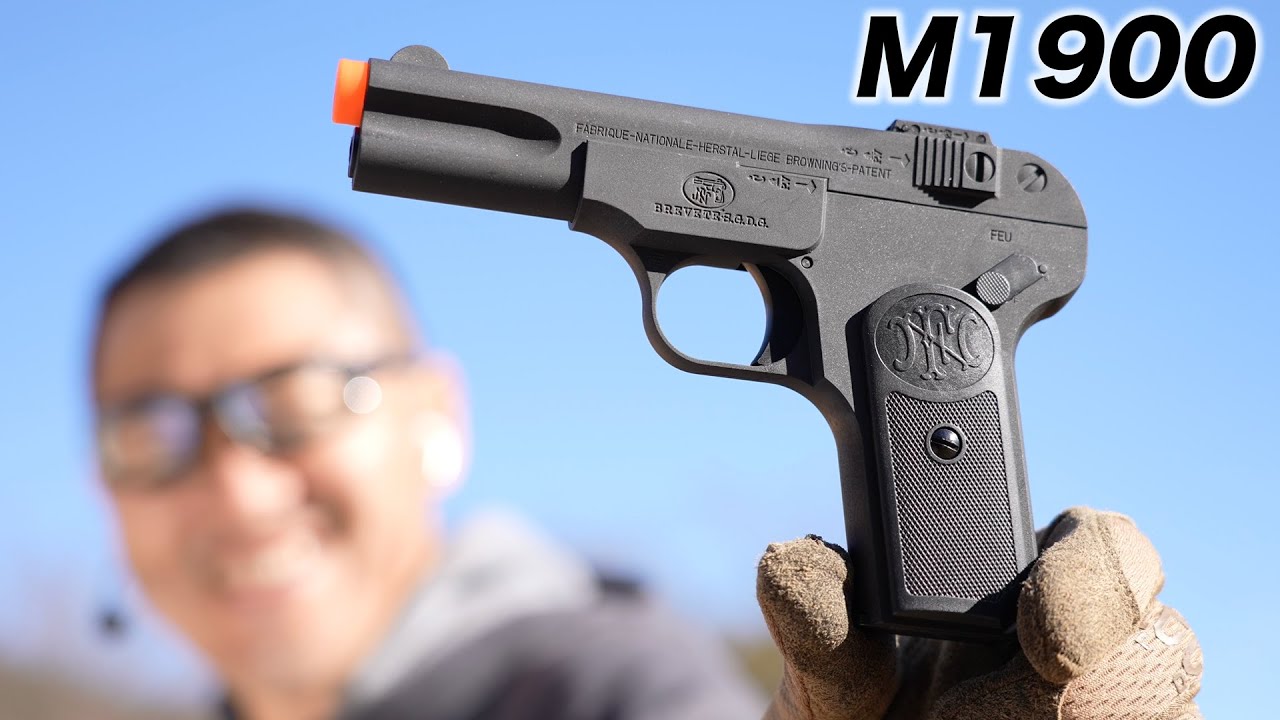 FN ブローニング M1900 ACRO エアコキ エアガン レビュー 2022/1/11