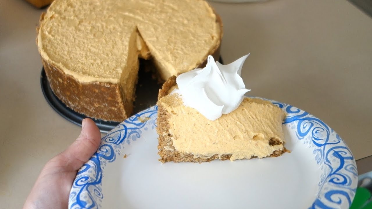 NO BAKE PUMPKIN CHEESECAKE!