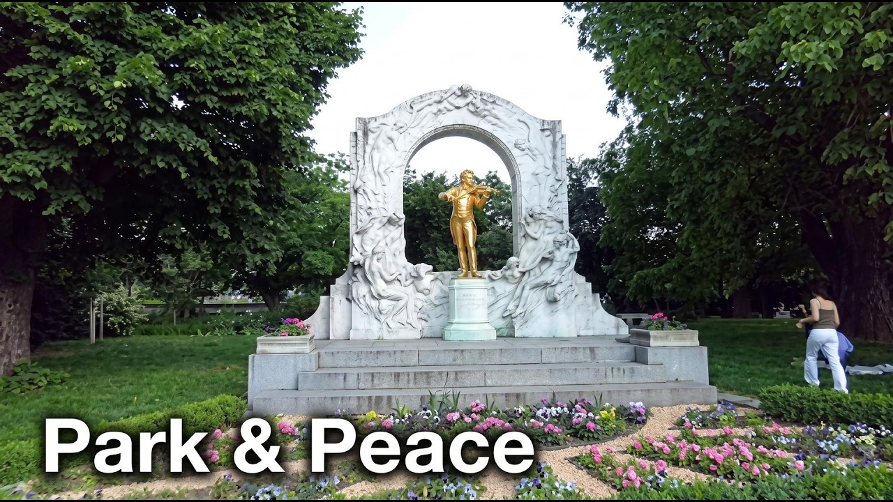 The Beauty of Stadtpark – the City Park of Vienna | 4K