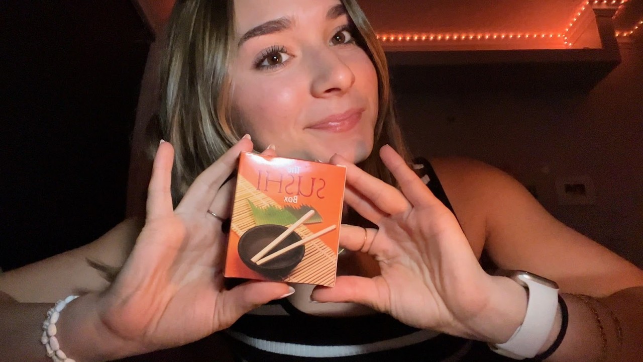 asmr make imaginary sushi w/ me 🍣(super cozy)