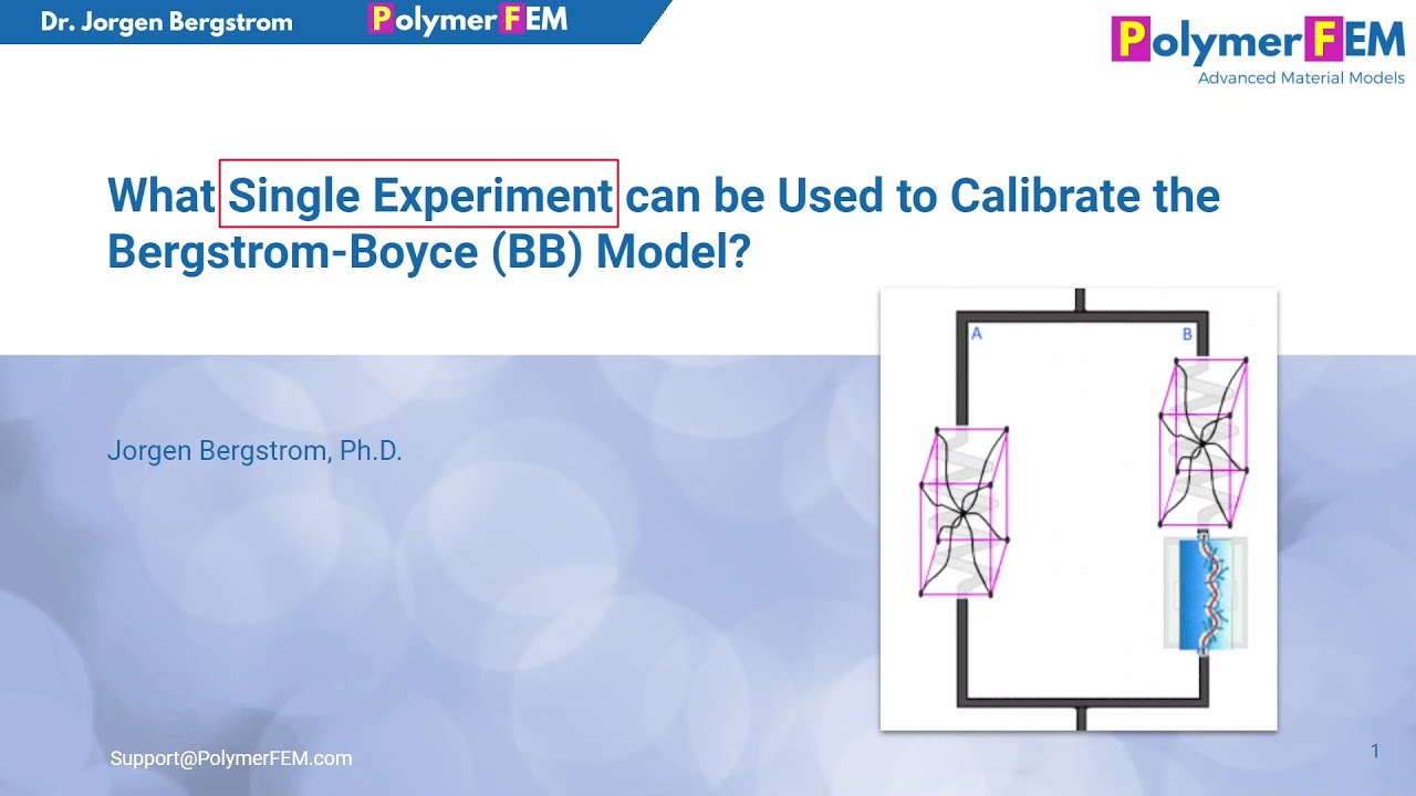 What Single Experiment can be Used to Calibrate the Bergstrom-Boyce (BB) Model?