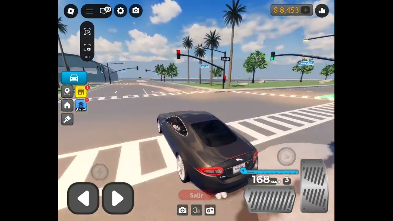 Probando mis coches en roblox #roblox #automobile
