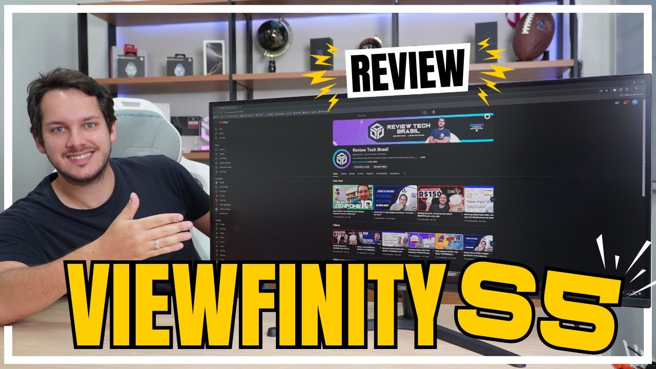 Samsung ViewFinity S5: Monitor 21:9 com 100Hz Por Esse Pre&ccedil;o?