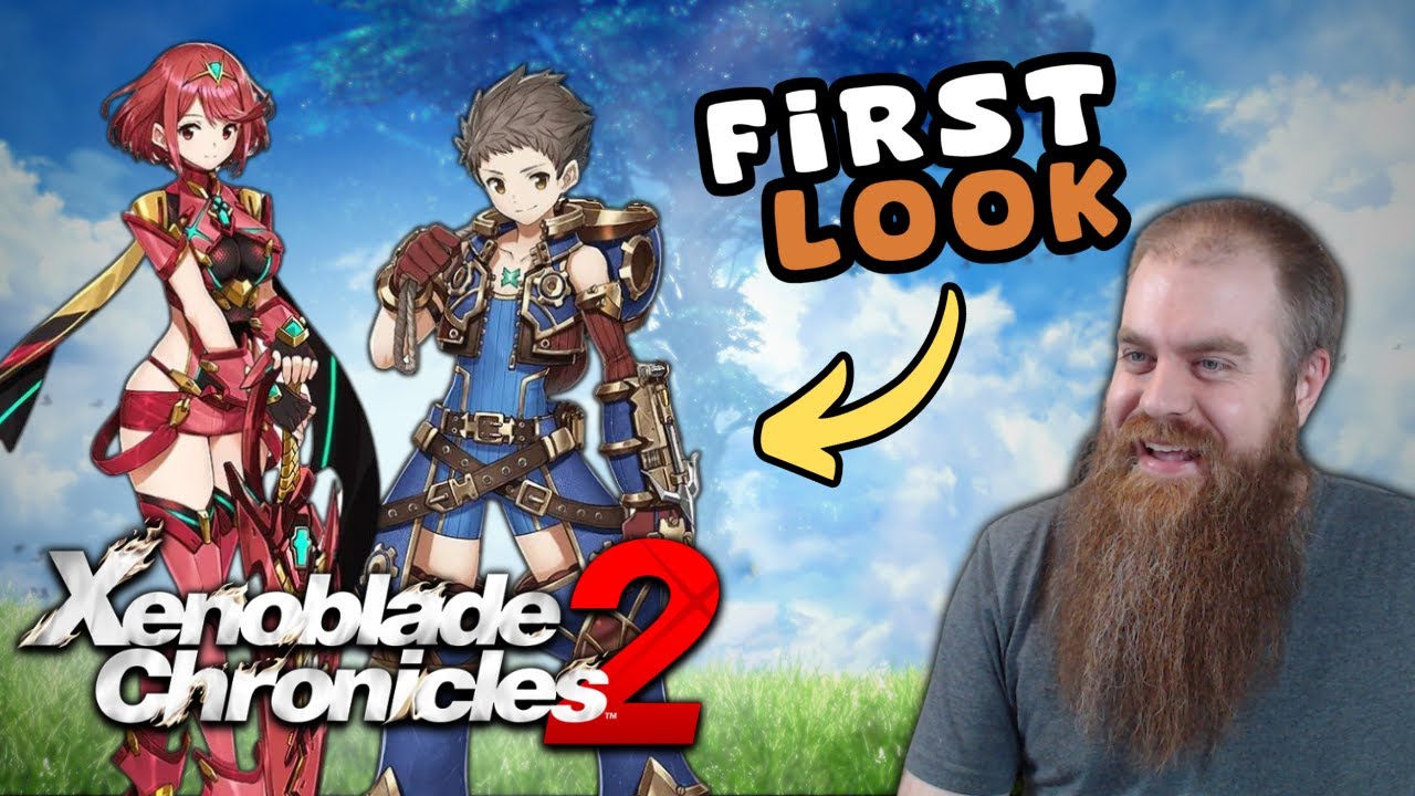 First Look at Xenoblade Chronicles 2 on the Nintendo Switch!