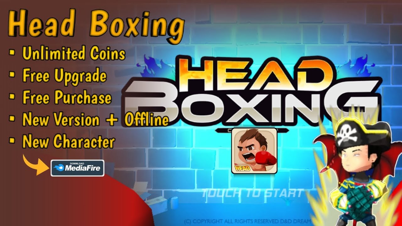 Head Boxing MOD New Version 1.2.5 | Unlimited Coins, Free Upgrade, Free Purchase, New character