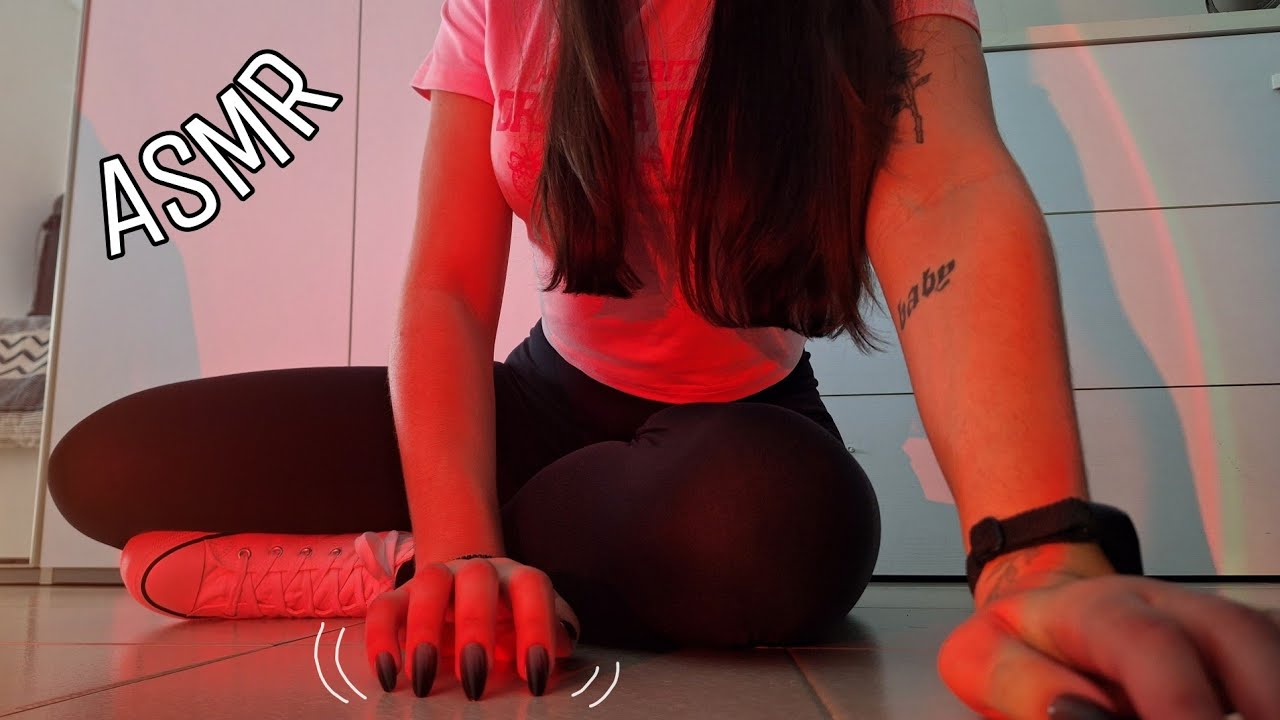ASMR ♡ floor tapping & scratching (caseirinho)
