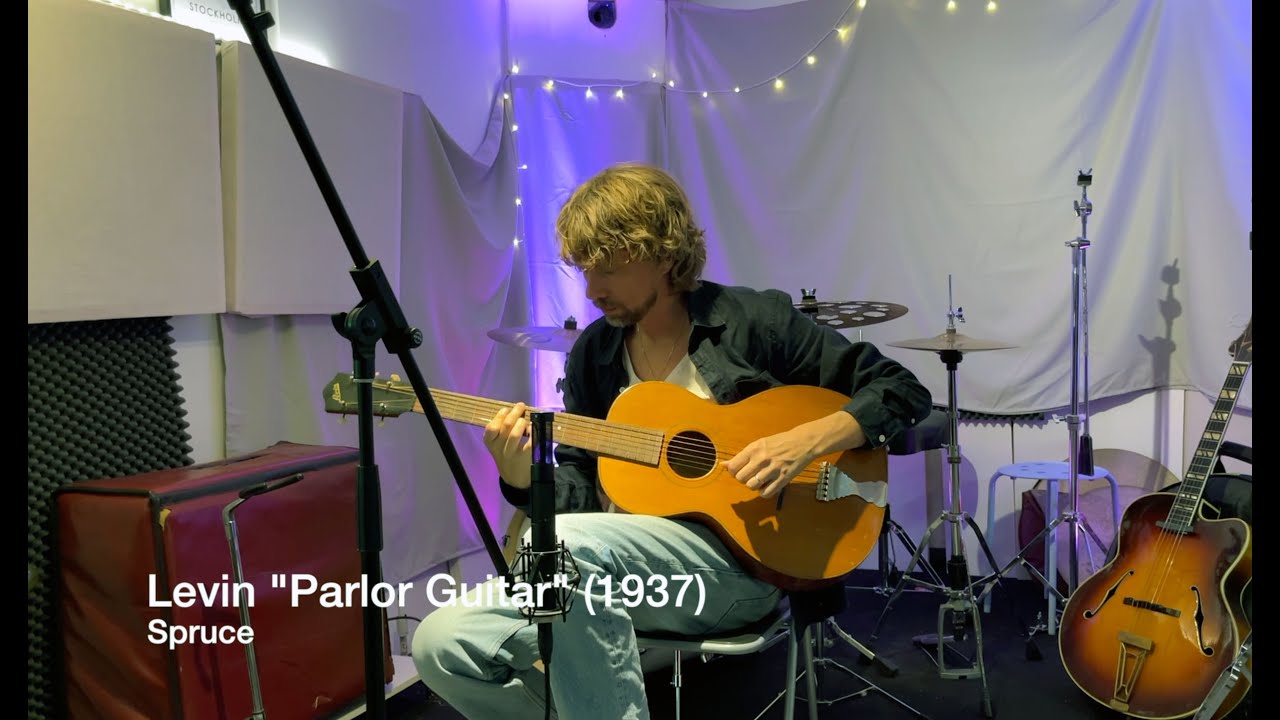 Levin - Parlor Guitar Demo (My Guitars #19)
