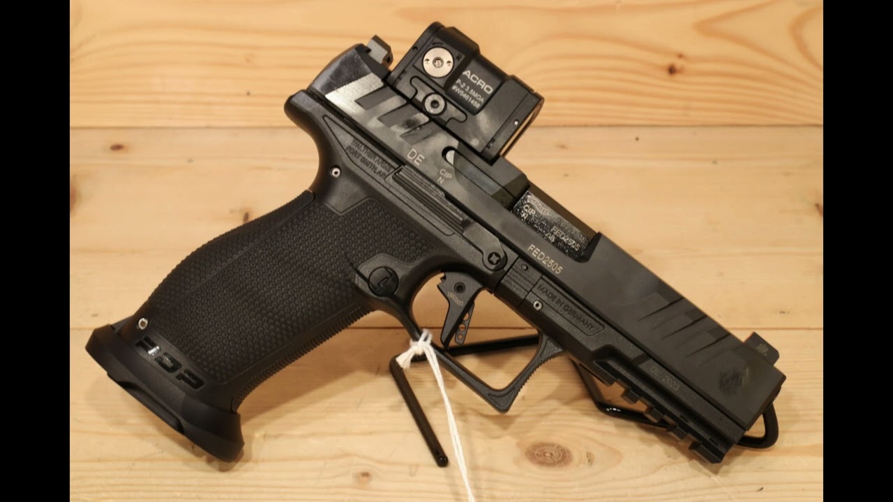 Обзор пистолета Walther PDP Full Size Pro ACRO: Лучший служебный 9-мм пистолет для американских с...