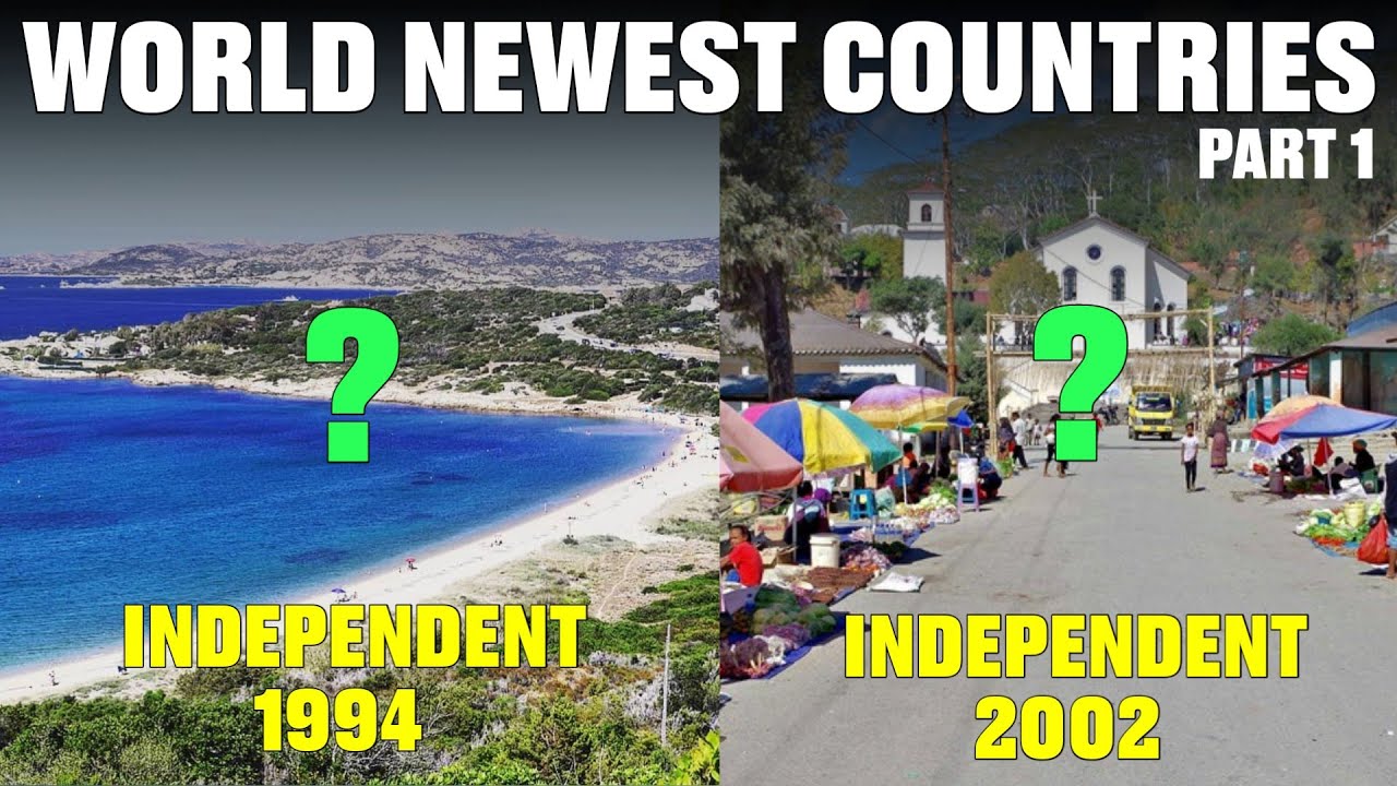 Latest Countries Revealed: Part 1 #World