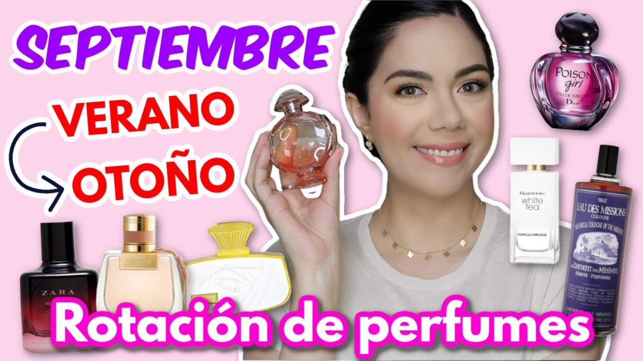 ROTACIÓN DE PERFUMES #1 SEPTIEMBRE - TRANSICIÓN VERANO - OTOÑO | MARIEBELLE COSMETICS
