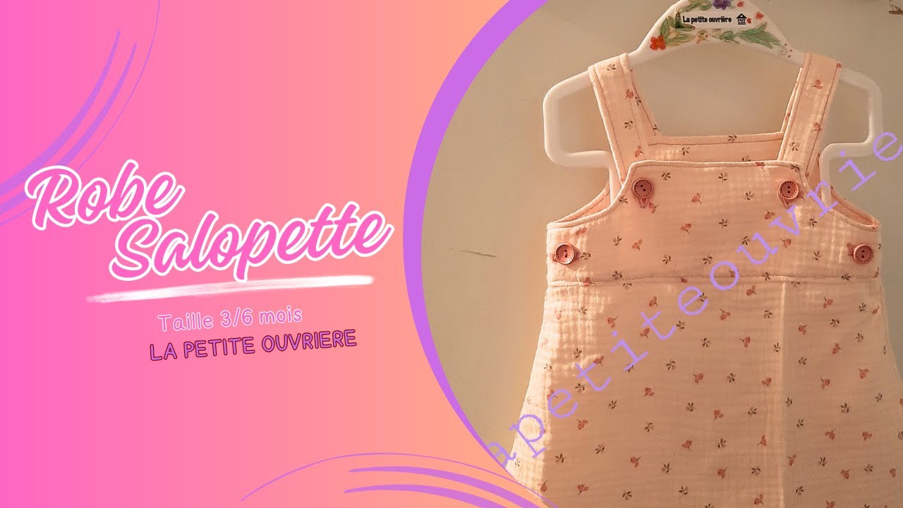 [COUTURE]- Partie 2: Couture d'une robe salopette