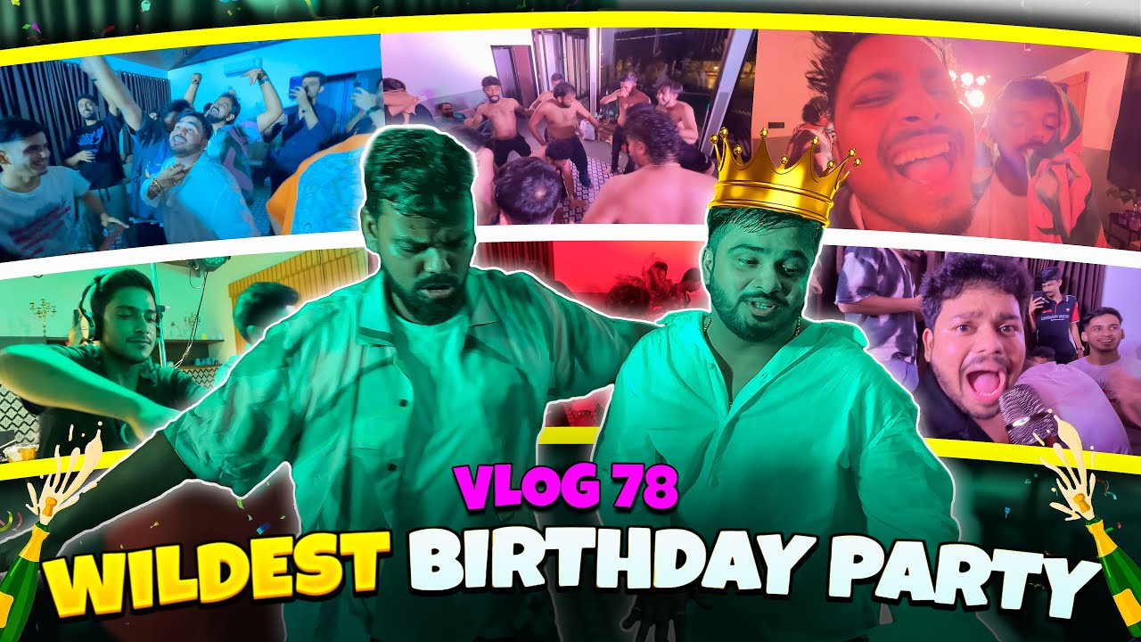 SHRAVAN'S BIRTHDAY PARTY 🥳 | VLOG 78